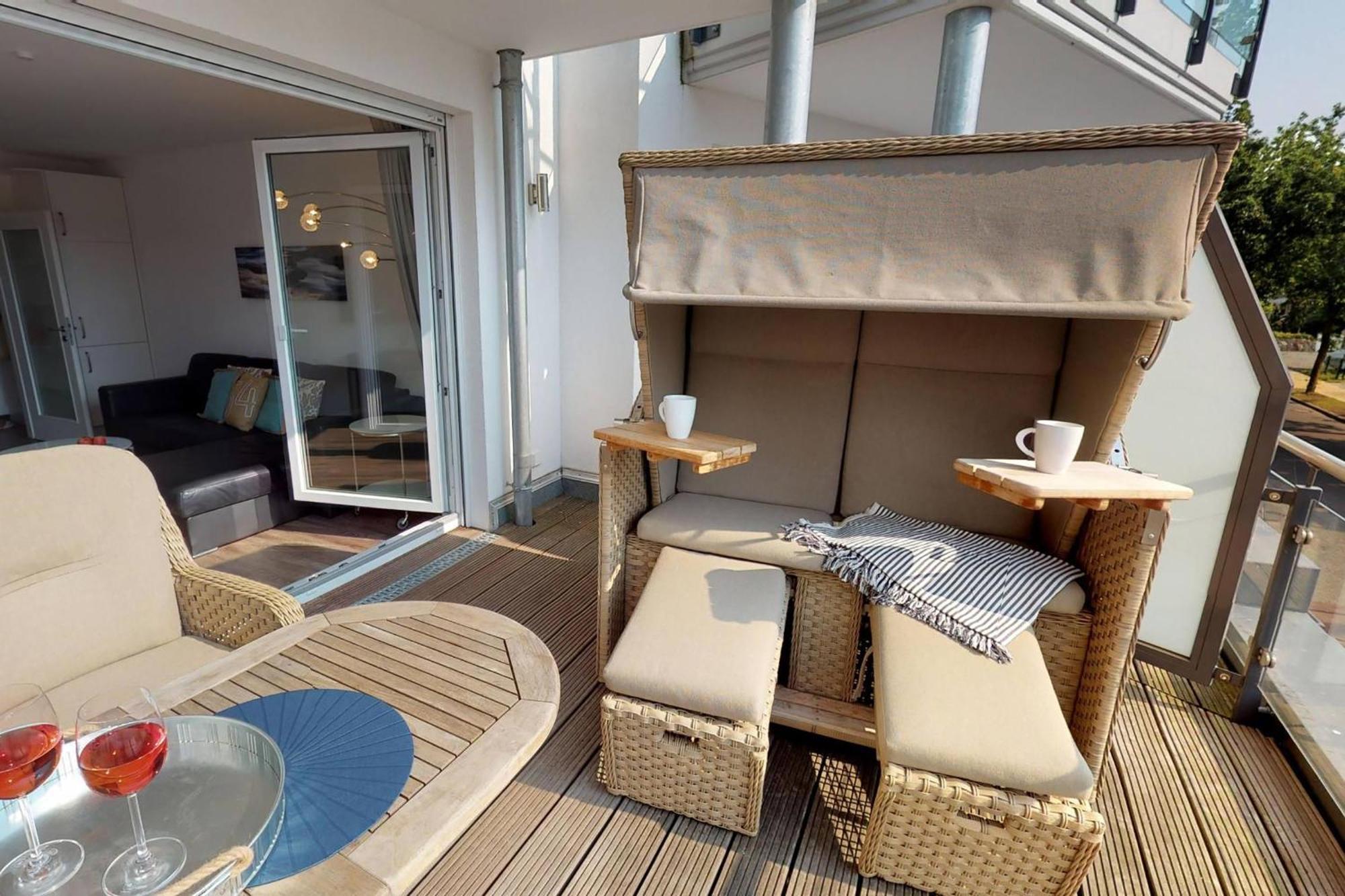 Villa Meeresrauschen Carpe Diem Mit Grosszuegiger Terrasse Und Extragrossem Strandkorb Pelzerhaken Kültér fotó